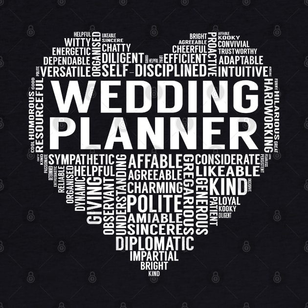 Wedding Planner Heart by LotusTee